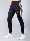 Black three half stripes bottom