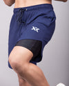 Navy Compression Shorts