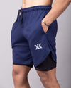 Navy Compression Shorts