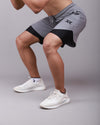 Grey Compression Shorts