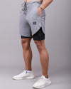 Grey Compression Shorts