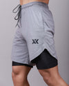 Grey Compression Shorts