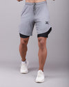 Grey Compression Shorts